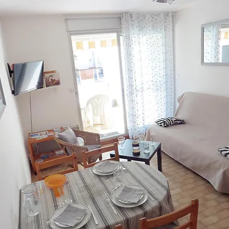 Joli 2 Pieces A 200m Des Plages Avec Terrasse Et Parking - Fr-1-338-163 דירה Sète